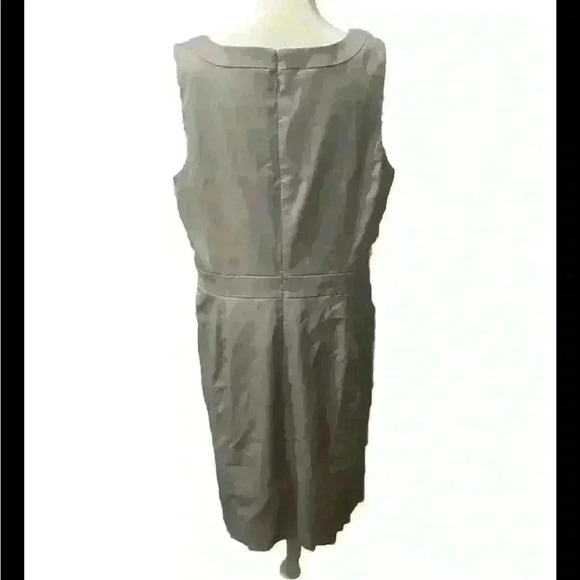AK Anne Klein Gray Formal Dress Business Professional - Picture 3 of 5
